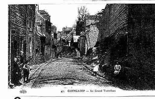 Ville de GUINGAMP Carte postale ancienne